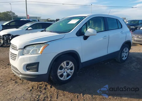 2016 Chevrolet Trax 1Ls from USA, damaged, VIN 3GNCJKSB2GL261011